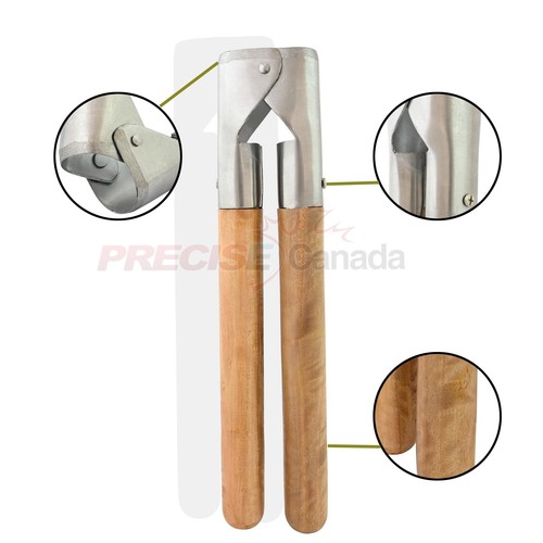 Barnes Dehorner Calf Horn Cutter 13″ With Wooden Handle Veterinary German Grade - Picture 2 of 7