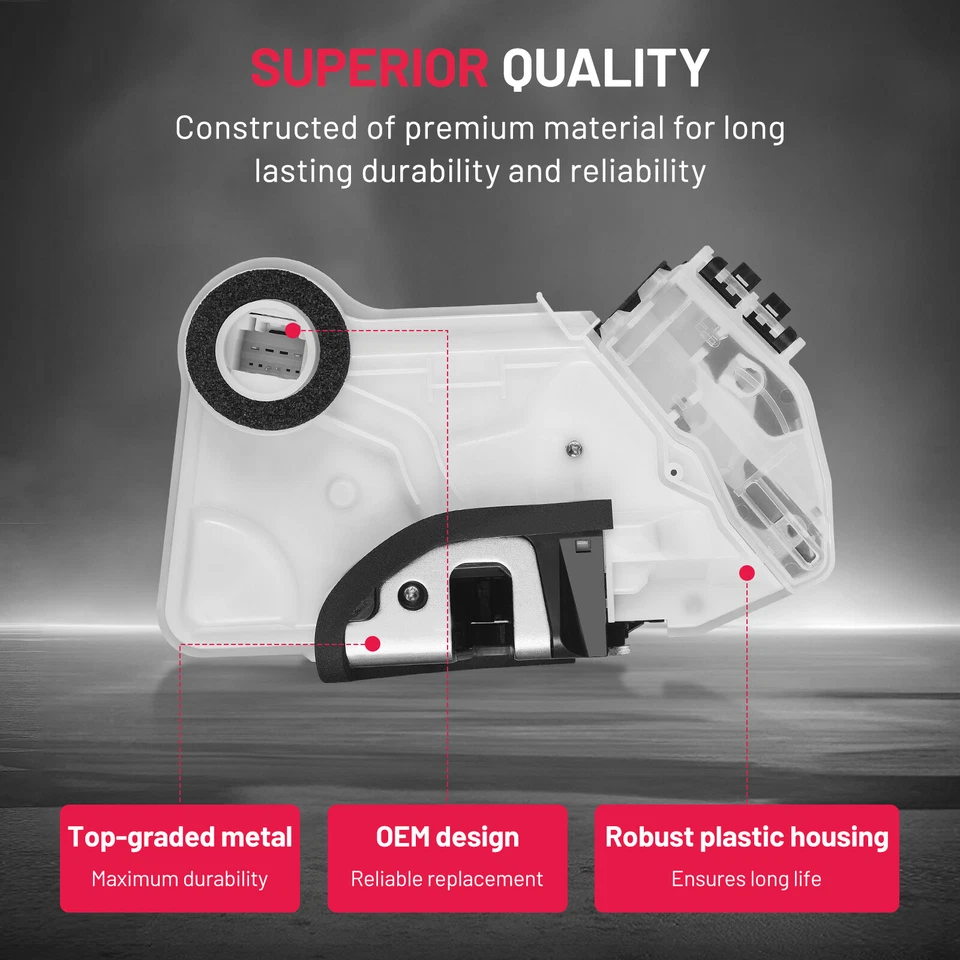 Front Right Passenger Side Door Lock Actuator FR for Toyota Camry Lexus RX450h Foto 4 de 4