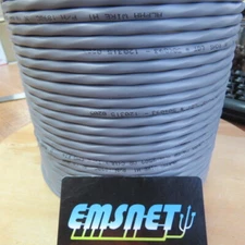 ALPHA WIRE  1898C Qty of 67 per Lot Multiconductor Cable, 3C, 18 AWG, Slate PVC,