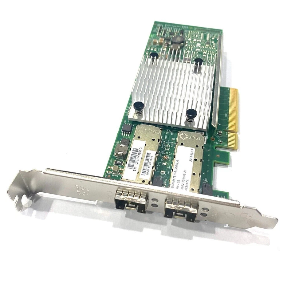 Broadcom BCM957810A1006G Port Dual 10GbE SFP+ BCM57810S PCIe x8 Ethernet Adapter - Image 4 of 4