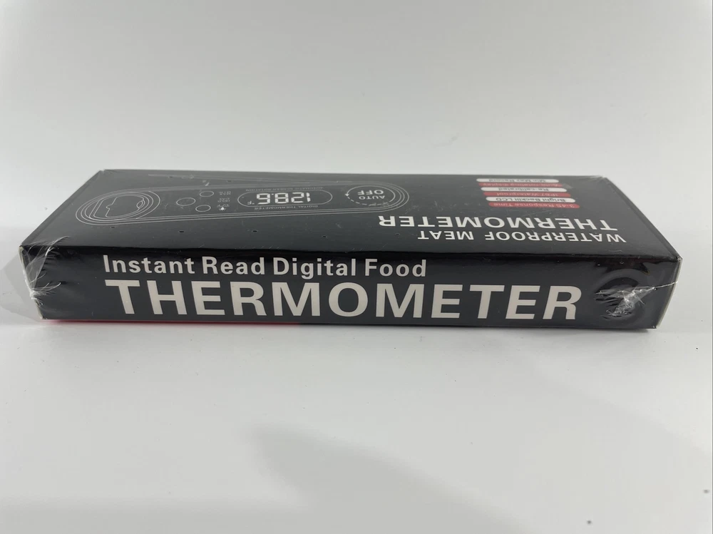 Meat Thermometer for Grilling and Cooking, Instant Read, Waterproof. New