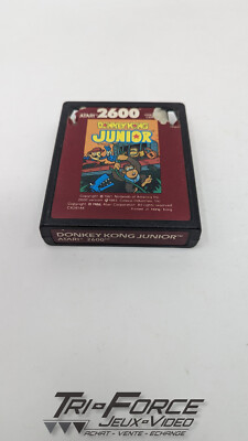 Donkey Kong Junior Atari 2600 Cart only Authentic tested, free shipping !