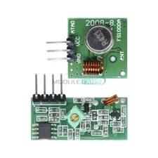 433Mhz RF Transmitter Receiver Link Kit Arduino/ARM/MC​U Remote Control