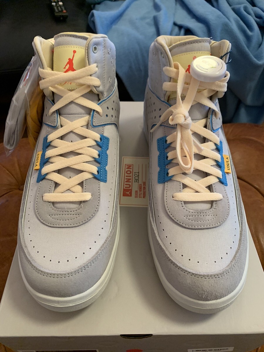 Size UK10.5 - Union x Air Jordan 2 Grey Fog - DS and Authenticated 