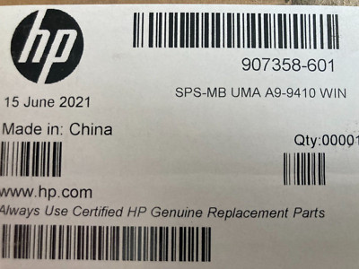 NEU VERSIEGELT HP 907358-601 MOTHERBOARD AMD A9-9410 ProBook 455 G4 (inkl. MwSt.)