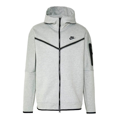 NWT- NIKE Sportswear Men's Full-Zip Tech Fleece Hoodie - GREY