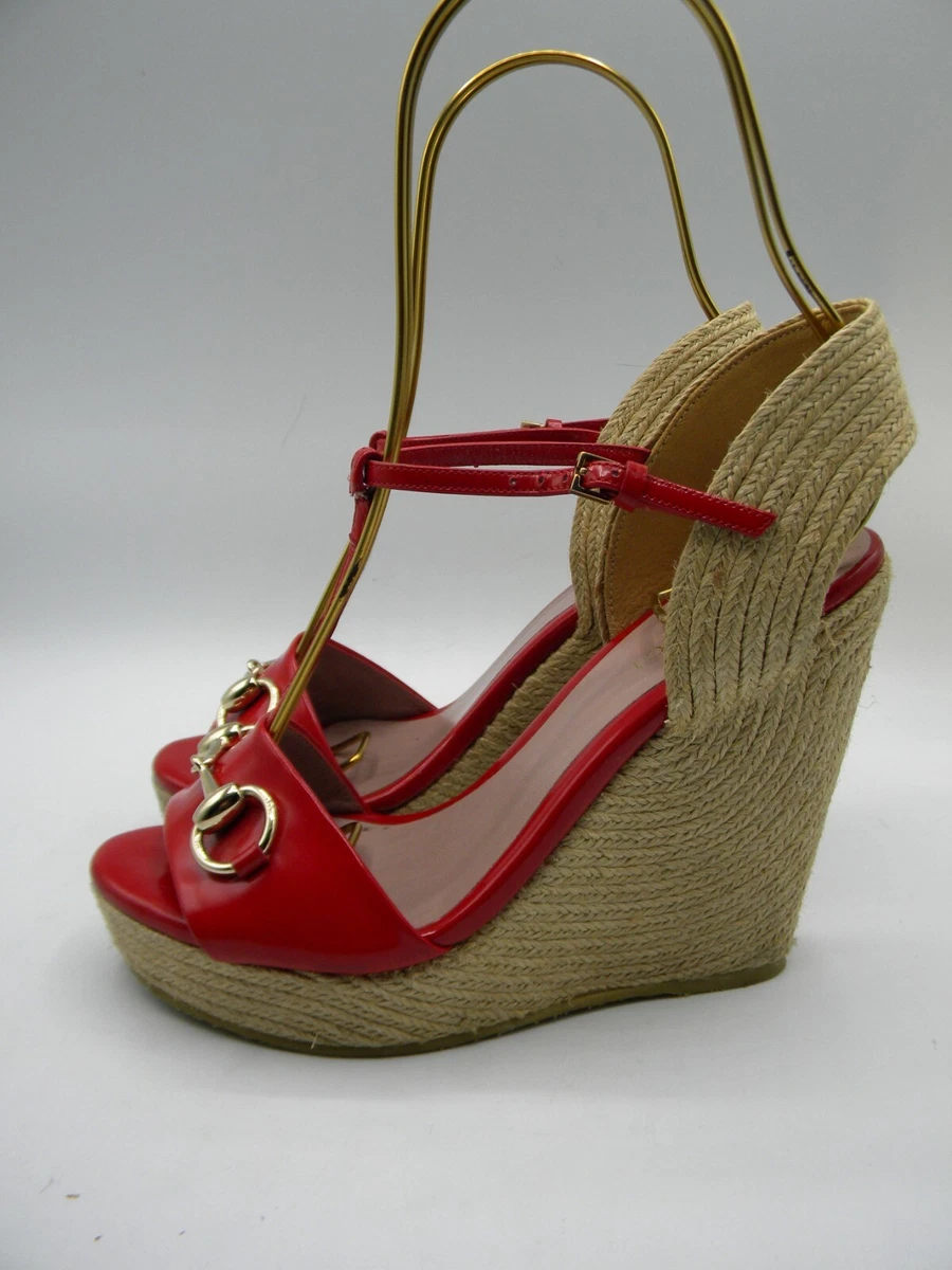 Gucci hotsell espadrille wedge