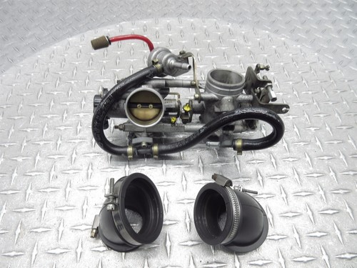 2002 02 03 Ducati Monster 750 M750 IE OEM Throttle Body Bodies Intake Manifolds - Picture 5 of 13