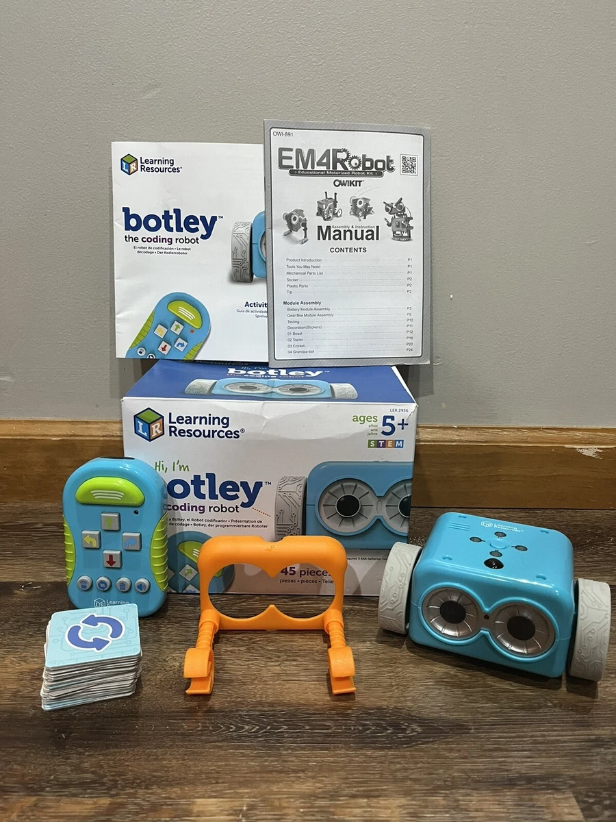 Learning Resources Botley the Coding Robot, Coding STEM Toy, 45