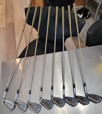 LPGA Square Two Agree Pro Design Stainless Iron Golf Club Set Graphite Shaft 37''