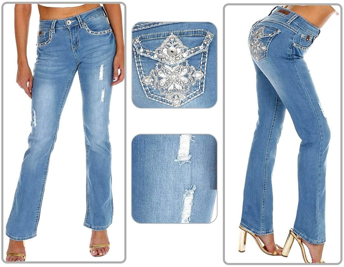 Sexy Couture jack David Womens Denim Stretch Bootcut Sexy Couture jack David Womens Denim Stretch Bootcut