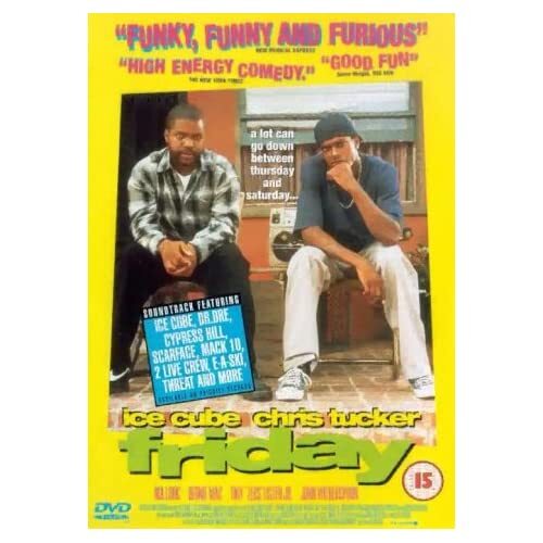FREITAG Teil 1 1. Film (2000) - Eiswürfel, Chris Tucker Original UK Region 2 DVD - Bild 1 von 6