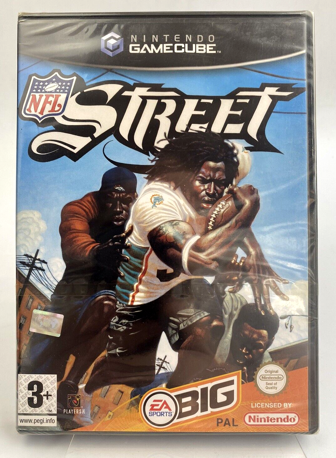 Gamecube NFL Street, UK Pal, Brand New Factory Sealed, **Flawed**
