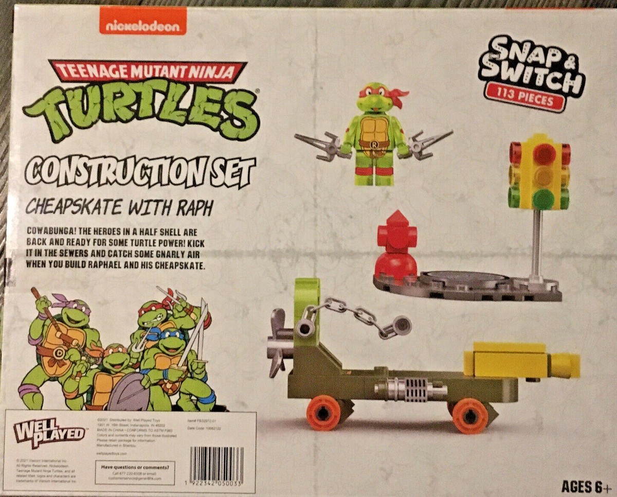 Teenage Mutant Ninja Turtles Construction Set Cheapskate with Raph