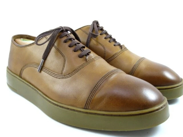 Allen Edmonds "PARK AVENUE" 2.0 Oxford Sneakers 9 EEE Walnut (588N) - Image 2 of 4