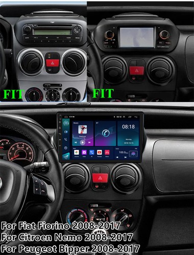 10.1'' Android 13 Carplay1+16GB Car Stereo Radio GPS Navigation For Fiat Fiorino - Picture 23 of 23