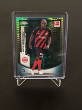Niels Nkounkou [Aqua Prism Refractor] #32 RC 2023/24 Topps Chrome Bundesliga