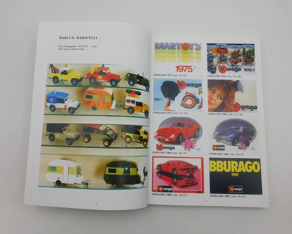 Rampini Automodelli scala 1:24 280 pagine libro book Burago Politoys Mebetoys - Immagine 2 di 4