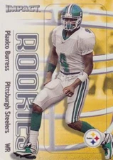 2000 Impact #21 Plaxico Burress RC Michigan State Spartans Pittsburgh Steelers