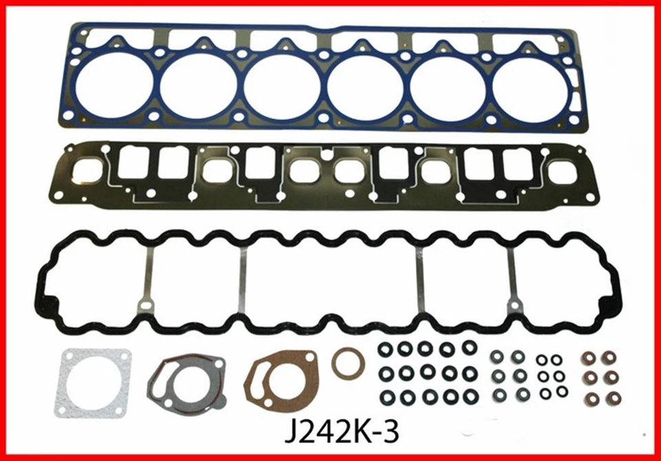 KIT DE REVISIÓN DE RECONSTRUCCIÓN DE MOTOR JEEP WRANGLER CHEROKEE 242 1999-2004 4,0 L OHV L6 Foto 2 de 4