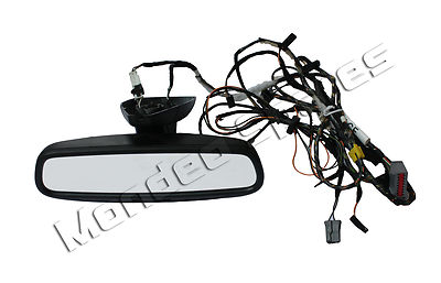 FORD MONDEO MK3 HATCHBACK AUTO REAR VIEW DIM DIMMING MIRROR & WIRING 2004 - 2007