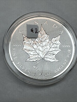 2013 Canada Silver Maple Leaf Rev-Proof Coin 1 oz .9999 Silver