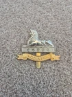 CLASSIC ROYAL LINCOLNSHIRE REGIMENT BRITISH ARMY MILITARY CAP WW2 PIN BADGE UK