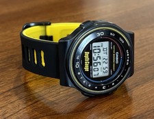 Raro misuratore di profondità vintage JDM Casio 689 DW 250DG, batteria nuova, cinturino nuovo