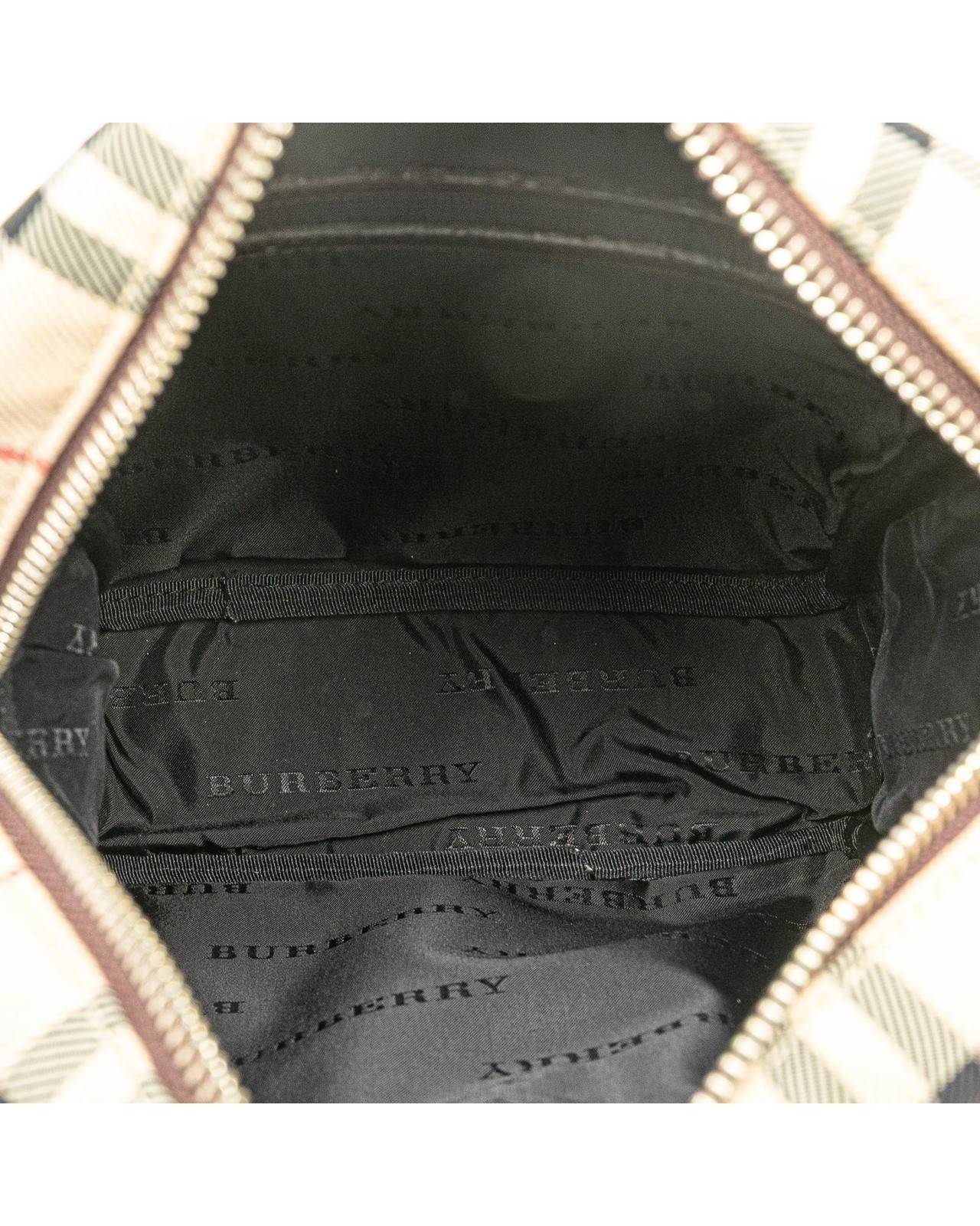 Preloved burberry Small Check Pattern Crossbody B… - image 4