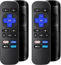 2 Pack Replacement Remote for Roku-Box-Express-Player-Premiere - NOT for Any T