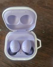 Samsung Galaxy Buds2 Pro Bluetooth In-Ear Earbuds, Built-In Mic, Case Purple