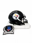 Hines Ward Autographed Pittsburgh Steelers NFL Mini Helmet - Beckett Witnessed