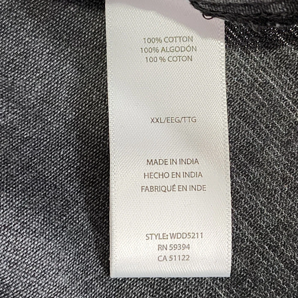 Vestido BeachLunchLounge Cambray Talla XXL Negro Carbón Mangas Largas Foto 4 de 4