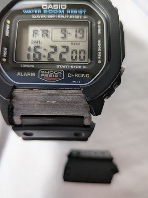 Casio G-shock Dw-5600c-1v 691 Module Model Speed Screw Back Wrist