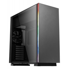 Aerocool GLO Case Middle Tower Tempered Glass Panel RGB Light