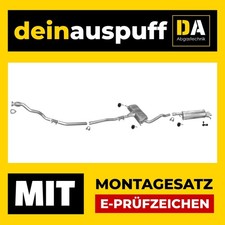 Auspuffanlage für Skoda Superb I 1.9 TDI D715