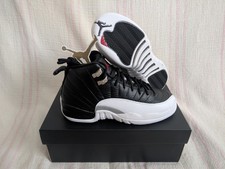 Jordan XII Retro GS Black W for sale | eBay