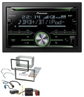 Pioneer Bluetooth CAN-Bus DAB 2DIN USB CD Autoradio für Opel Astra Zafira ab 07