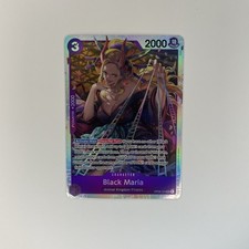 One Piece Card Game TCG OP08-074 Black Maria SR EN NM Waifu