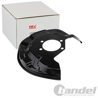 NTY Spritzblech Bremsscheibe Hinterachse Links Passend FÜR Nissan Qashqai