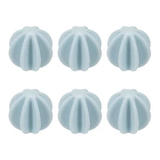 6 Pcs Shaker Ball, 1.8" Plastic Protein Shaker Ball for Protein Bottle, Blue