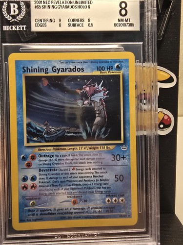 Shining Gyarados (Unlimited) graded BGS 8 for sale on eBay