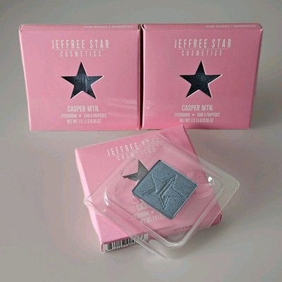 3x Jeffree Star Eyeshadow Lidschatten Casper Mtn. Light Blue Metallic 3x 1,5 gr