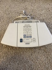 Bose Wave Radio CD Player AWRC-1P AM/FM Stereo Platinum White Tested Working