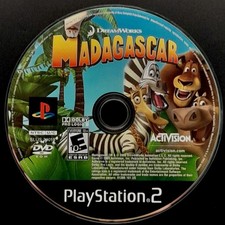 Madagascar - PlayStation 2 - PS2 - Disc Only - Resurfaced/Tested
