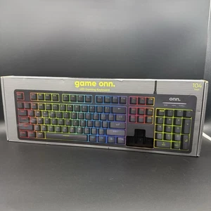 Onn RGB Mechanical Compact Tenkeyless (TKL) Gaming Keyboard 87 RGB (ONA23HO018C)