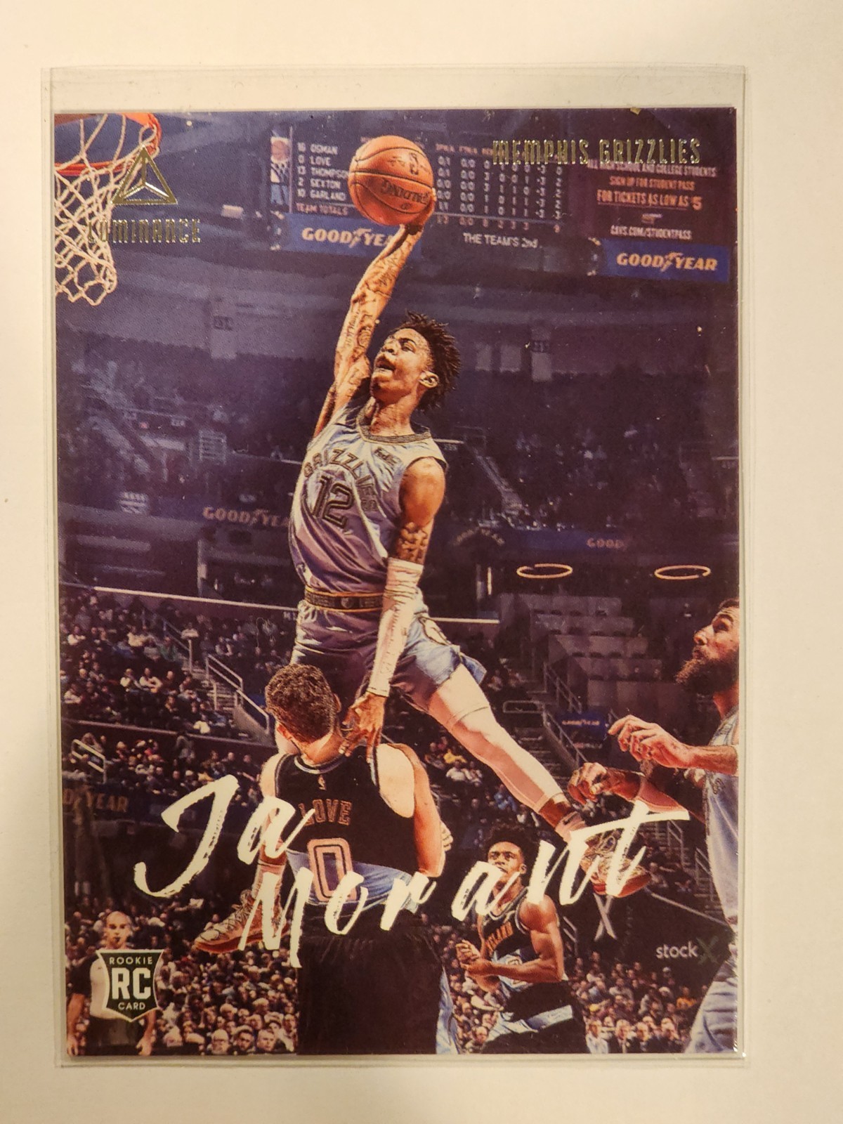 2019-20 Panini Chronicles Luminance - Ja Morant #165 Rookie RC