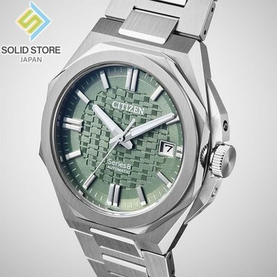 CITIZEN Series 8 NB6080-51W Mechanical Automatic Green Dial Watch