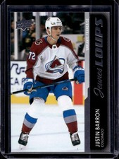 Justin Barron 2021-22 Upper Deck #744 Young Guns Rookie French