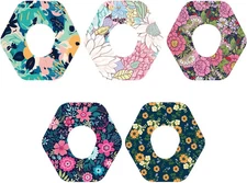 25Pcs Adhesive over Patches for Dexcom G7, 5 Patterns Waterproof Breathable Sens